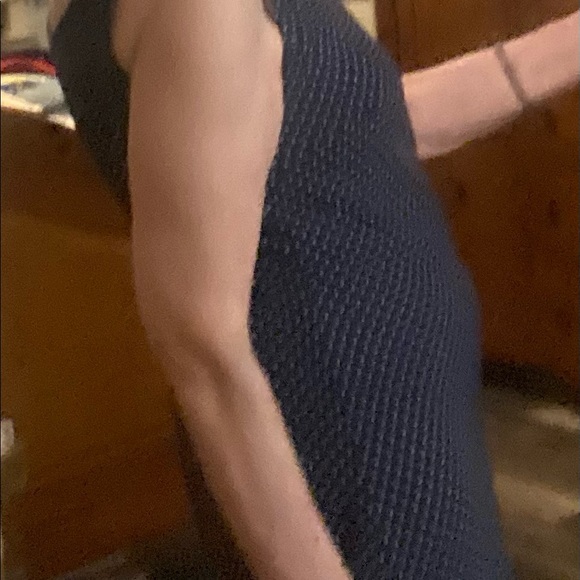 Petite sheath dress, sheer with lining, by Madison Leigh. - Picture 4 of 11